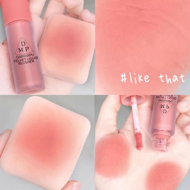 Liquid Blush Velvet Matte Cheek Tint — 3 Shades (Vienna Rose · Like That · So Alive)