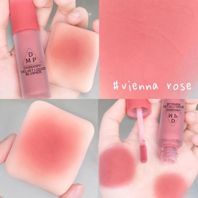 Liquid Blush Velvet Matte Cheek Tint — 3 Shades (Vienna Rose · Like That · So Alive)