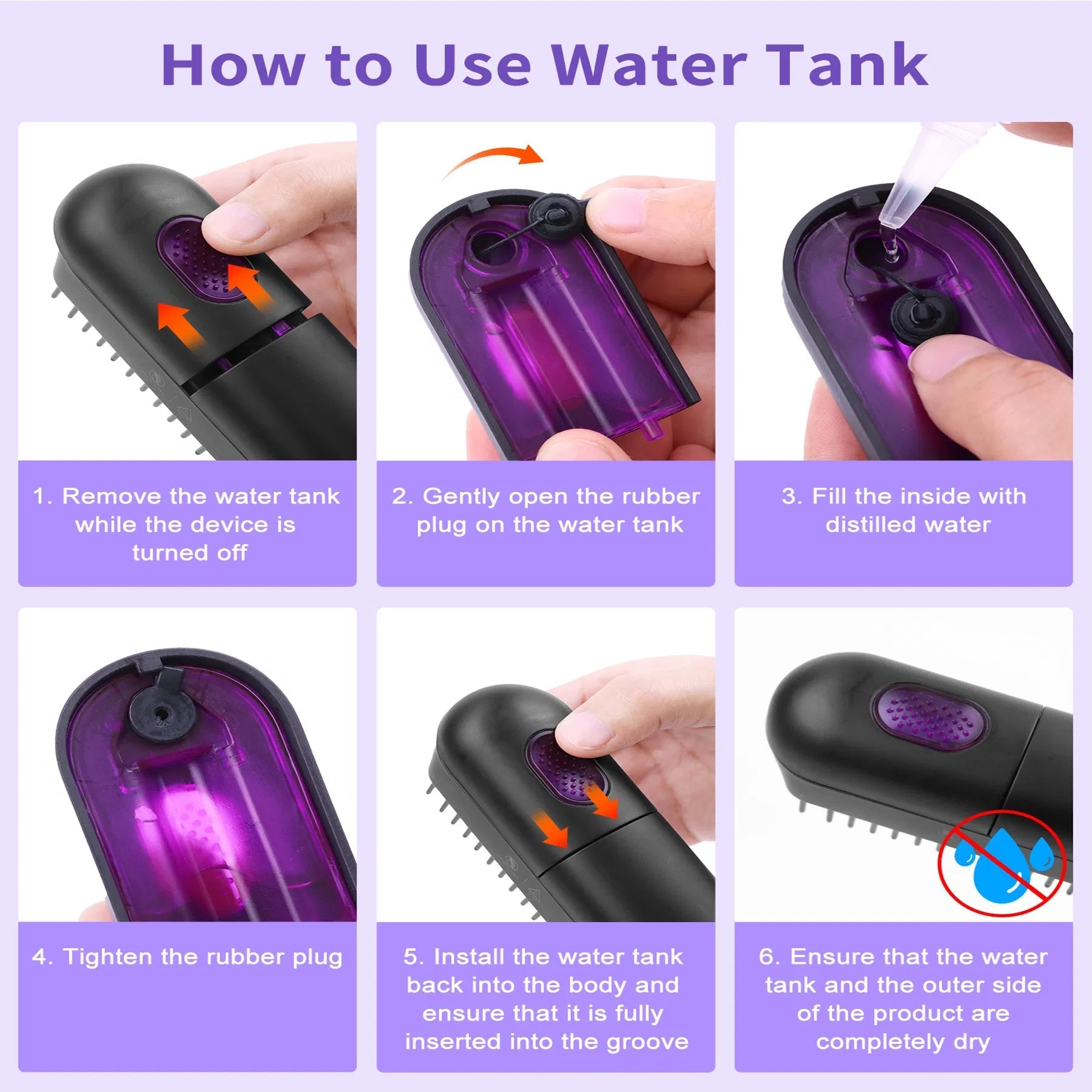 SteamSilk Pro™ Ionic Steam Hair Straightening Brush – Smooth, Frizz-Free Hair in Minutes